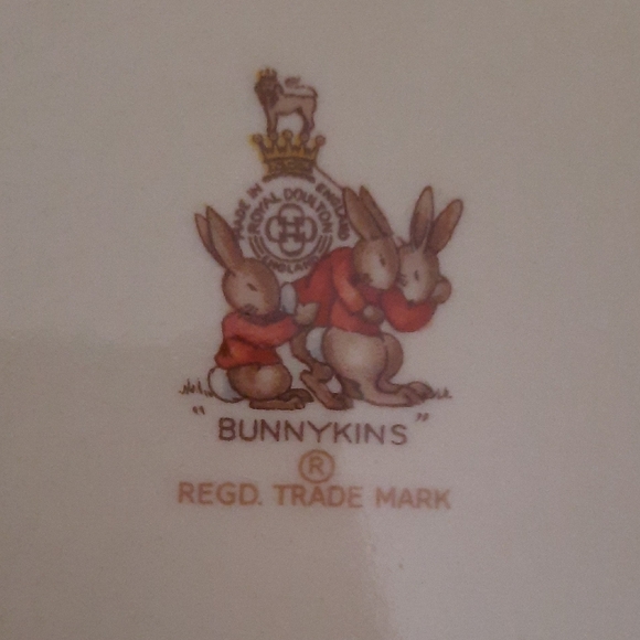Royal Doulton Bunnykins Porridge Bowl - Picture 3 of 6